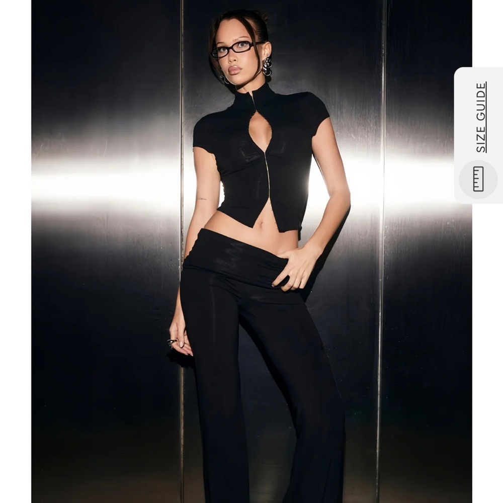 Miss Rosier Black Two piece set